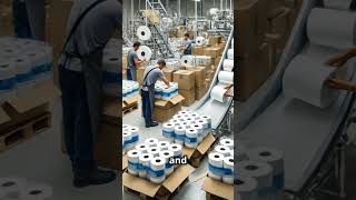 How Its Made Toilet Paper [upl. by Livingstone614]