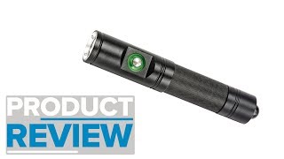 Tovatec 1000 USB Torch Review [upl. by Notnilc730]