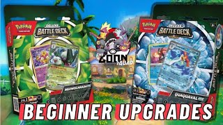 Unboxing and Honest Review of the Meowscarada and Quaquaval ex decks Pokémon TCG [upl. by Paderna]