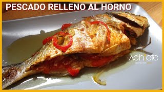 Receta fácil y rápida de pescado al horno dorada al horno [upl. by Atnuhs19]