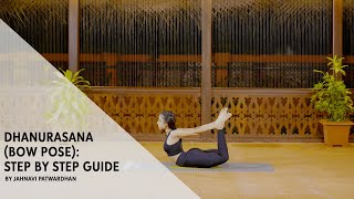 How To Do Dhanurasana  Beginners Guide [upl. by Atilahs]