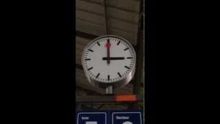 Swiss railway clock [upl. by Runstadler]