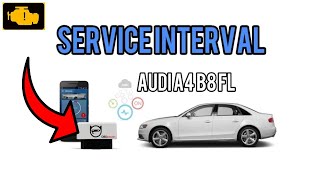 Service Interval Audi a4 b8 FL Obdeleven [upl. by Iny2]