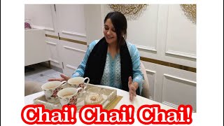 My Love for Tea How I Make Chai Latte  Kesar Chai Gud waali Chai Elaichi Chai [upl. by Tracee]