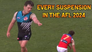 EVERY Sanction in the 2024 AFL Season [upl. by Herby867]