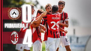 IbrahimovićBonomiPerin  a great start to the season  Udinese 04 AC Milan  Highlights Primavera [upl. by Ojillek396]