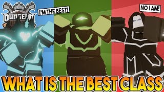 WHAT IS THE BEST CLASS IN DUNGEON QUEST ROBLOX [upl. by Ratib]