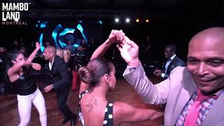 Salsa Dancing wLive Band Mamboland Montreal 2019 [upl. by Sorazal]