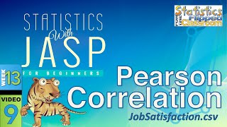 How to do a Pearson Correlation in JASP 139 [upl. by Knute]