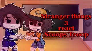 Stranger things S3 react Scoops Troop ll A little spoiler ll Part 3 ll [upl. by Hacceber]