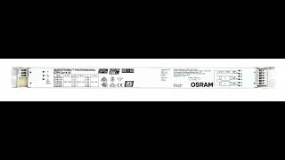 OSRAM QTP5 2x1435 ballast connection of two lamps [upl. by Michaeline]