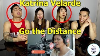 Katrina Velarde nails Go The Distance Michael Bolton LIVE  Reaction  Australian Asians [upl. by Columba]