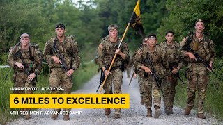 6 Miles to Excellence  4th Regiment Advanced Camp  CST 2024 [upl. by Anilegnave144]