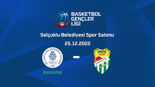 Selçuklu Belediye Konyaspor  Frutti Extra Bursaspor BGL 11Hafta [upl. by Ahtekal]