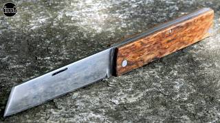 I made this folding knife [upl. by Dwyer591]