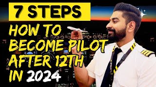 7 Simple Steps to become pilot in india by 2024 Medicalscomputer numberDGCA ExamsFlyingJob [upl. by Kirbie]