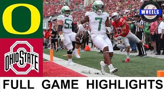 12 Oregon vs 3 Ohio State Highlights  College Football Week 2  2021 College Football Highlights [upl. by Hannasus]