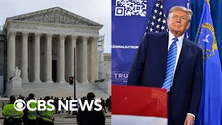 Trumps ballot eligibility Recapping Supreme Court oral arguments [upl. by Settle]