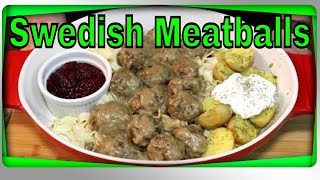 How to Make Delicious Swedish Meatballs with Lingonberry Jam [upl. by Ymia]