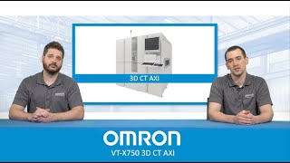 OMRON VTX750 3D CT AXI Automated Xray Inspection Product Demo [upl. by Aiehtela25]