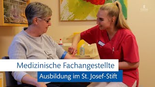 Ausbildung Medizinische Fachangestellte im St JosefStift [upl. by Leffert350]