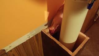 Covering Exposed Pipes in Finished Basement or Room [upl. by Griffin]