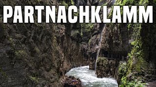 Partnachklamm Spektakuläre Familienwanderung in GarmischPartenkirchen [upl. by Aicilf]