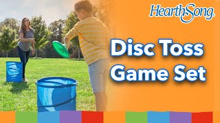 Grab a Partner and Take Aim with HearthSong’s Disc Toss Game [upl. by Catina]