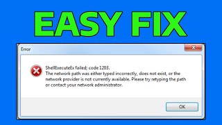 How To Fix ShellExecuteEx Failed Error in Windows [upl. by Alur266]