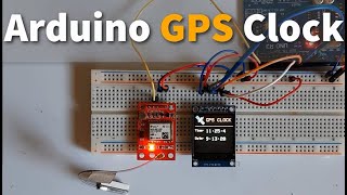 Arduino GPS Clock With Local Time Using NEO6M Module [upl. by Gwen444]