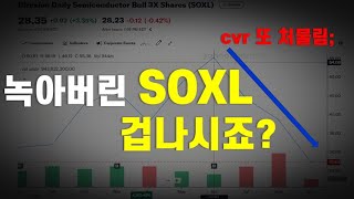 녹아버린 SOXL 겁나시죠 다시 한 번 극복해보겠습니다 [upl. by Mariellen]