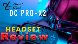 David Clark the DC PROX2 headset  REVIEW [upl. by Cates]