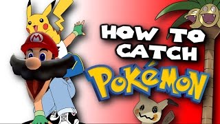 Super Mario Guides HOW TO CATCH POKEMON [upl. by Nomyad962]