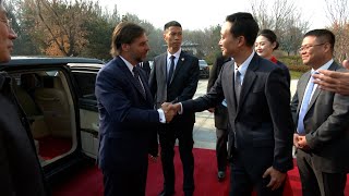 Imágenes del presidente de la República durante sus actividades en China el martes 21 de noviembre [upl. by Nomla506]