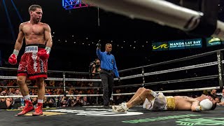 Danny Garcia finishes Brandon Rios in 2018 KO of the Year [upl. by Tamah]