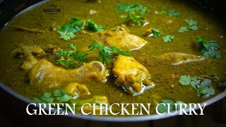 Green Chicken Curry Recipe  How to Make Green Chicken Curry at Home  Goan recipes [upl. by Nikolaos]