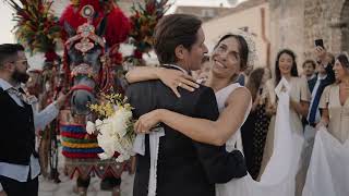 Giulia e Hugues  Wedding highlights in Tonnara di Scopello Sicily [upl. by Sherrod572]