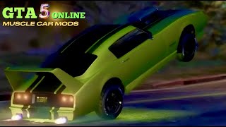 Grand theft auto v online  muscle car mods  PS5 gameplay [upl. by Berner]