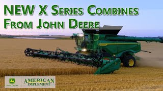 New X Series Combines from John Deere [upl. by Aneeb]