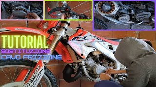 Sostituzione Filo Frizione MOTO Tutorial [upl. by Chil898]