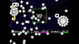 Deltarune Triple Jevil No Hit Complete TAS [upl. by Emmeram154]