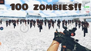 Killing 100 Zombies without dying  Special Forces Group 2 Gameplay [upl. by Sirovart859]