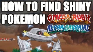 How To Find Shiny Pokemon in Pokemon Omega Ruby and Alpha Sapphire How to Chain Pokemon DexNav [upl. by Kcinemod414]