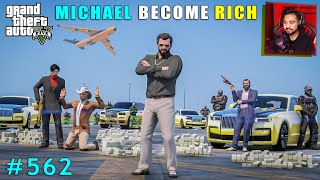 Michael Became The Richest In Los Santos  Gta V Gameplay [upl. by Retsof]