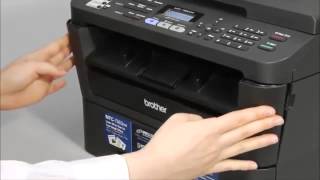 Install the drum and toner  Brother MFC7860DW MFC7365DN MFC7460DN [upl. by Mohorva]