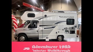 2024 Adventurer 19RD  Interior Walkthrough  SHORTEST CLASS C ON THE MARKET [upl. by Molahs203]