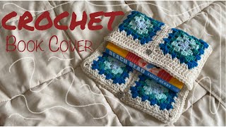 DIY crochet book cover  perfect for protecting your paperbacks AND making them cute [upl. by Yseulte]