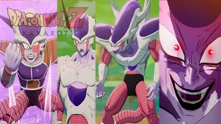 Dragon Ball Z Kakarot  All Frieza Transformations [upl. by Ariahaj624]