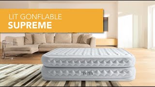 Matelas gonflable SUPREME  INTEX [upl. by Tammi713]