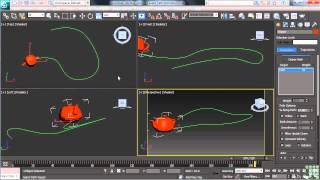 3DS Max 2013 Tutorial  Animation on a Path  InfiniteSkills [upl. by Bowman]